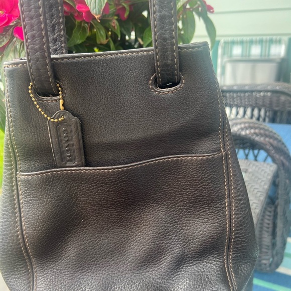 Coach Legacy 1997 Vintage Crossbody Bag Dark Brown- Rare Made In USA - Picture 1 of 7